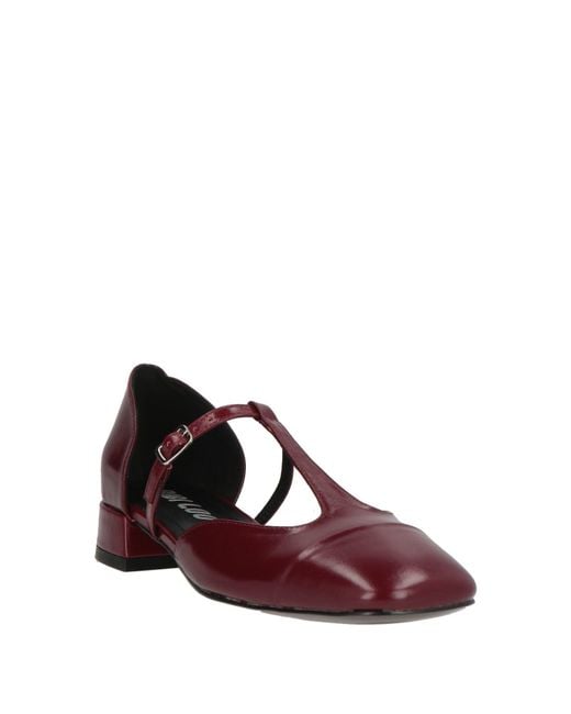 Bibi Lou Brown Ballet Flats