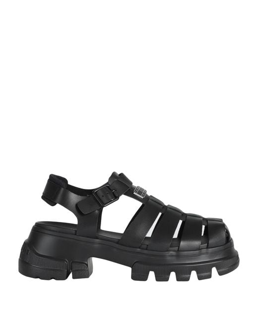 Tommy Hilfiger Black Sandals