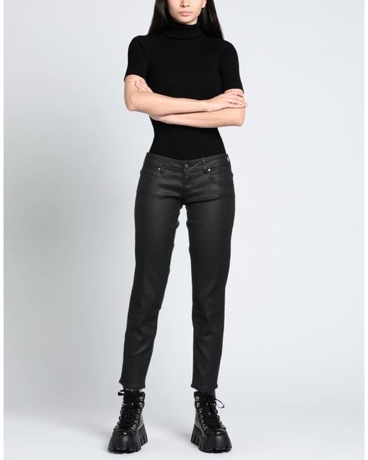 Jacob Cohen Black Jeans Cotton, Polyamide, Elastane