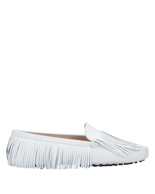 Tod's White Loafer