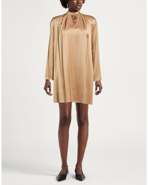 Manila Grace Natural Mini Dresses