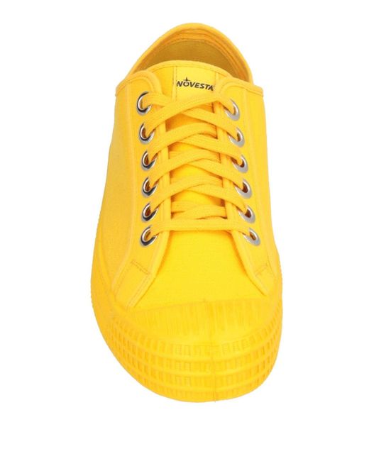 Novesta Yellow Trainers for men