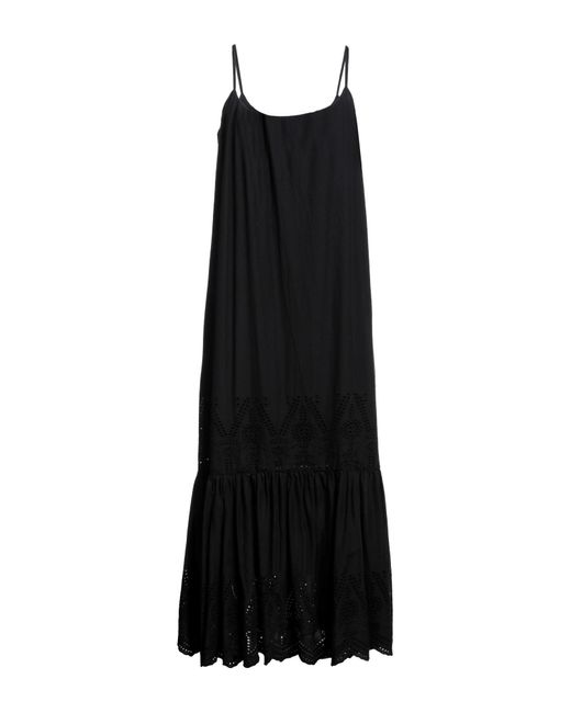Stefanel Black Maxi Dress
