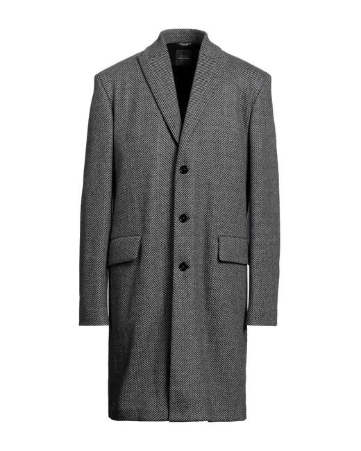 Manteau long Dolce & Gabbana pour homme en coloris Gray