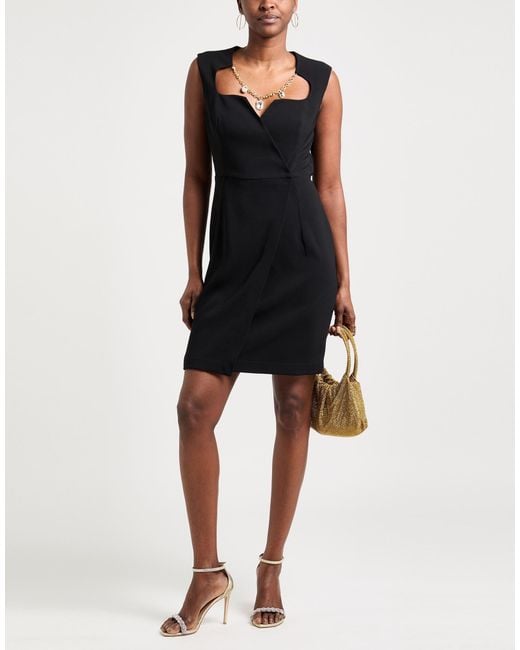 DIVEDIVINE Black Mini Dresses
