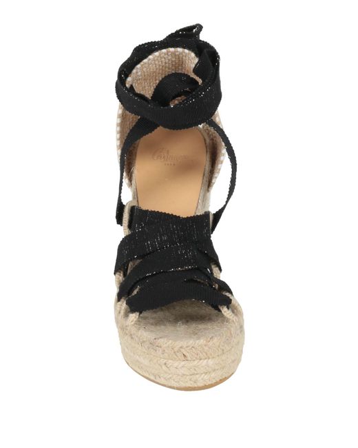 Castaner Black Espadrilles
