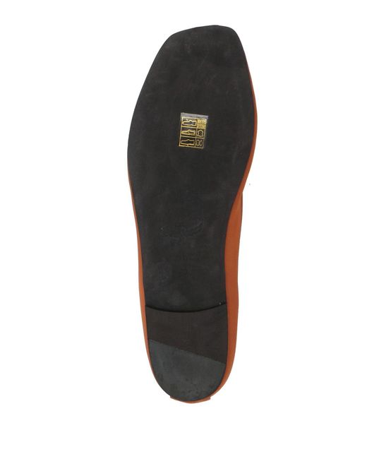 MCM Brown Ballet Flats
