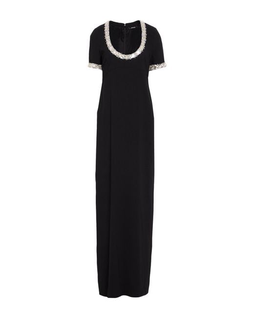 Amen Black Maxi Dress