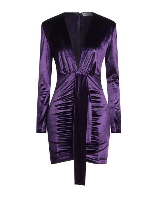 FACE TO FACE STYLE Purple Mini Dress