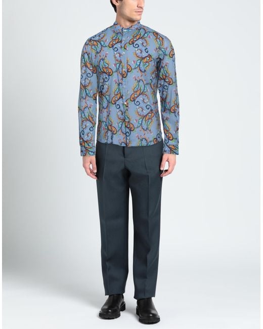 OGNUNOLASUA by CAMICETTASNOB Blue Shirt for men