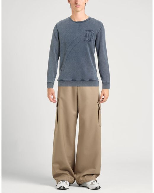 Dondup Blue Sweatshirt for men