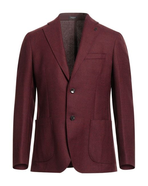 BRERAS Milano Purple Blazer for men