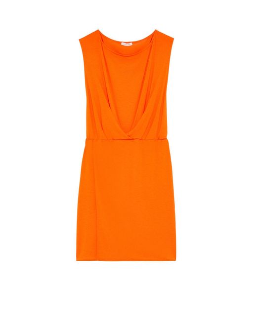 Patrizia Pepe Orange Mini-Kleid