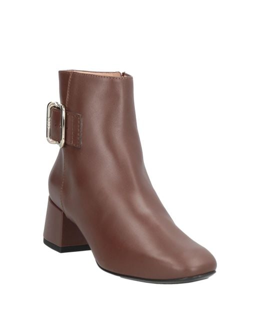 Tod's Brown Double-t Ankle Boots
