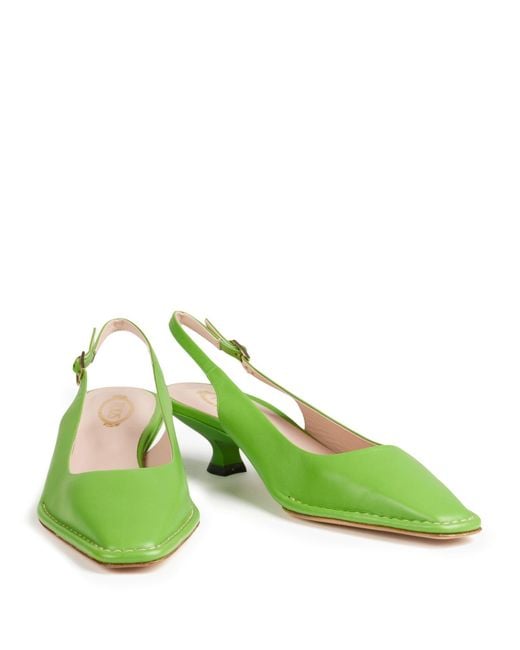 Tod's Green Pumps