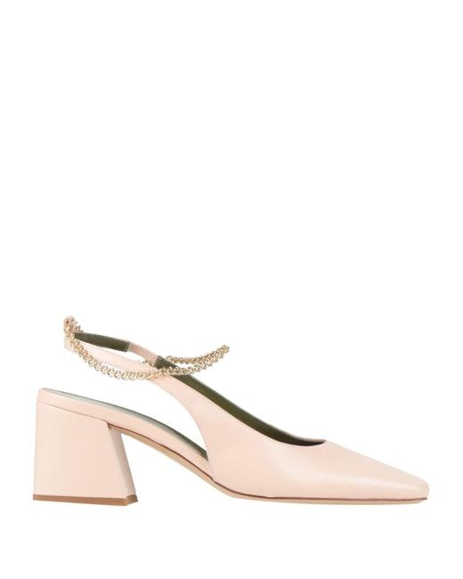 MARIA LUCA Natural Pumps Leather