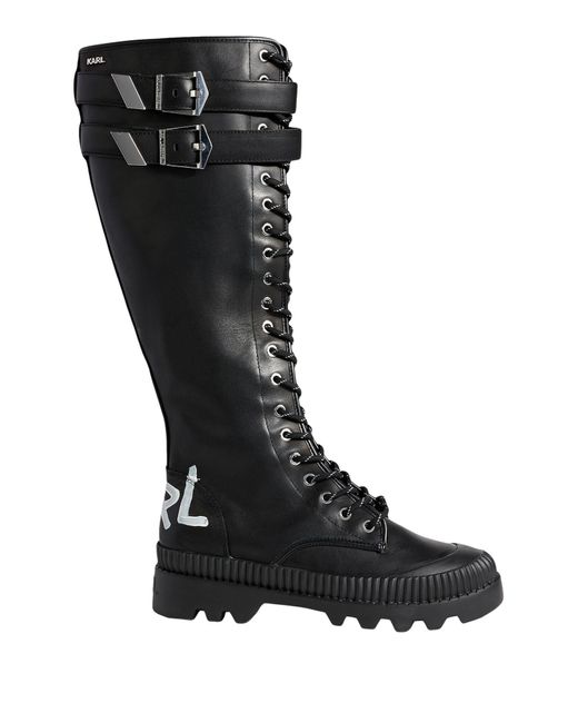 Karl Lagerfeld Black Boot