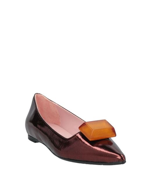 Ras Brown Ballet Flats