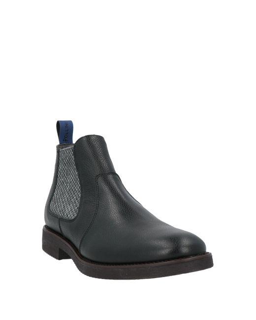 Pollini Black Ankle Boots for men