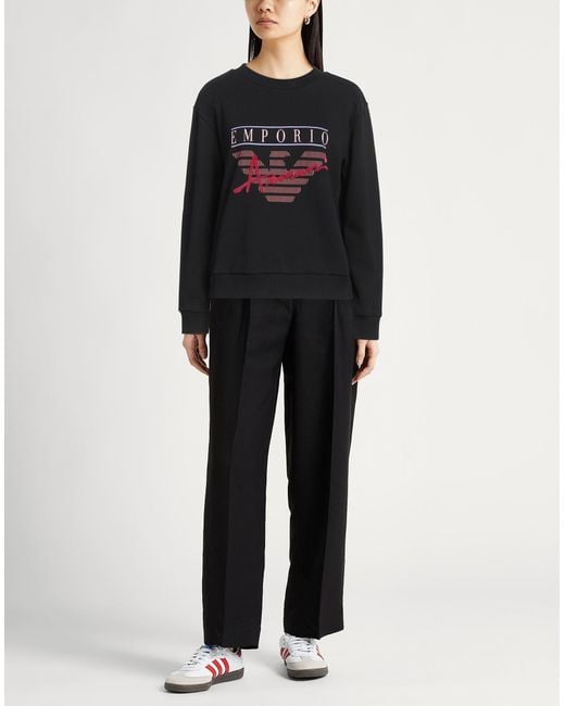 Emporio Armani Black Sweatshirt