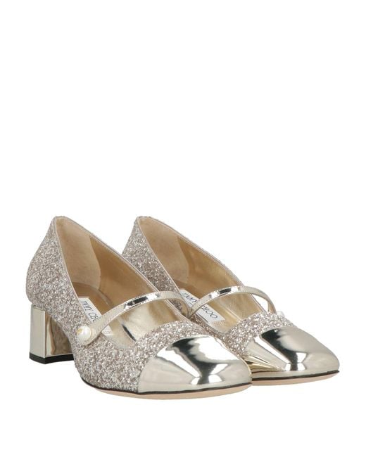 Jimmy Choo Multicolor Pumps Calfskin, Textile Fibers