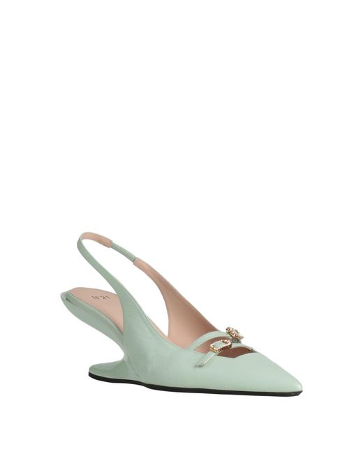 N°21 Green Pumps Leather
