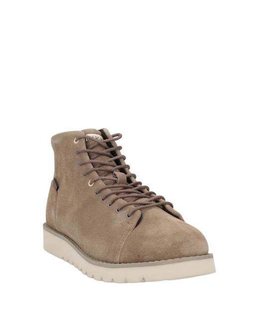 Napapijri Brown Ankle Boots for men