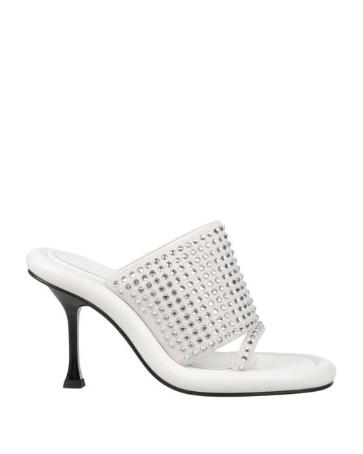 J.W. Anderson White Sandals