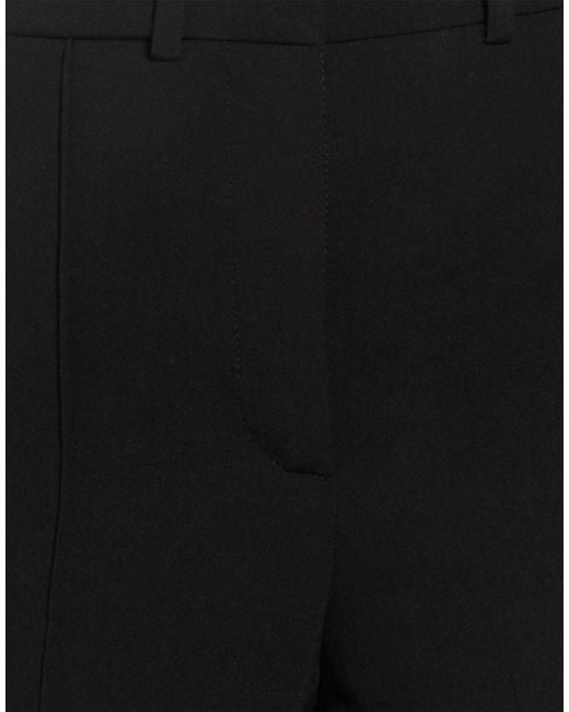 The Mannei Black Pants Polyester, Rayon, Elastane