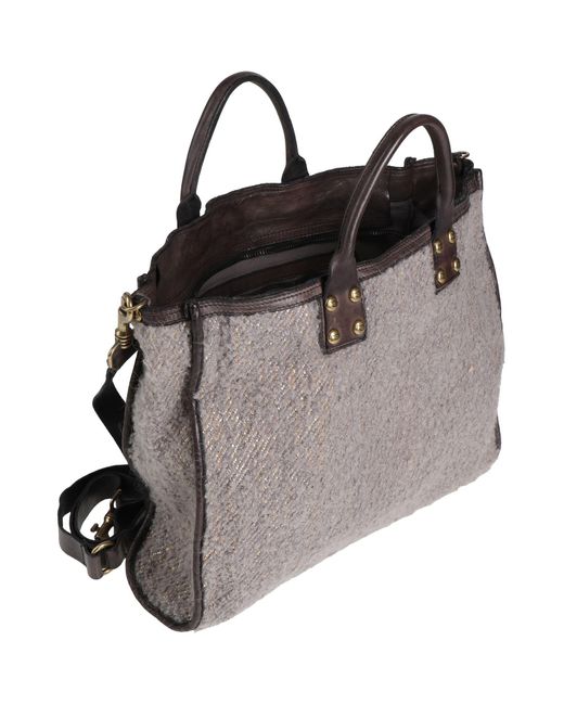 Borsa A Mano di Campomaggi in Gray