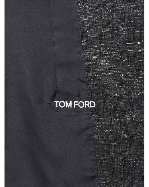 Blazer Tom Ford en coloris Black