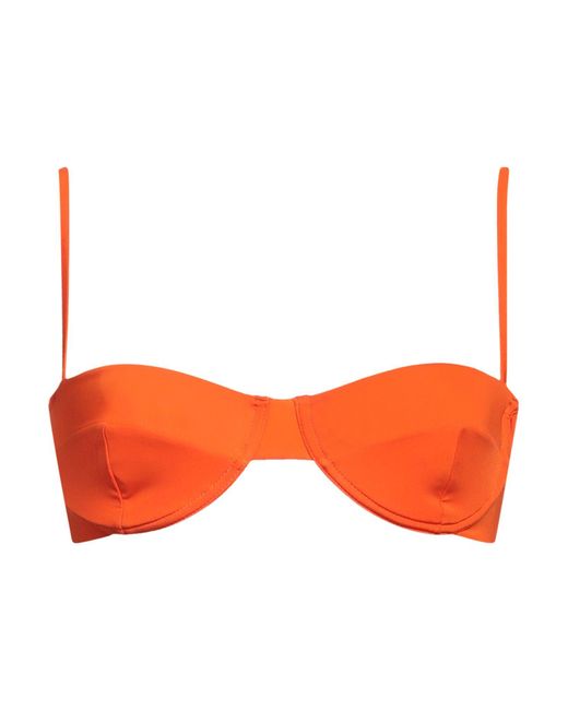 Haight Orange Bikini Top