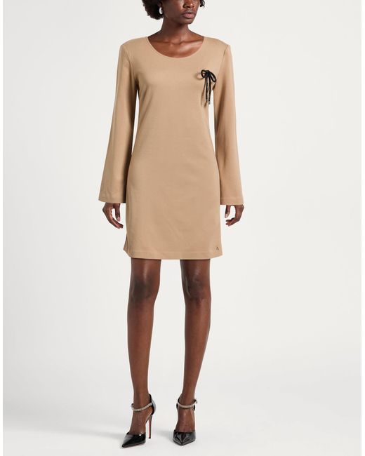 Twinset Natural Mini Dress