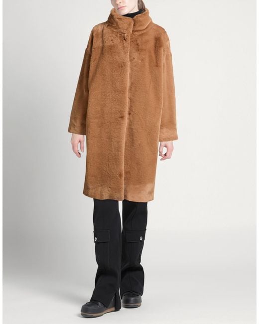 Herno Brown Shearling & Teddy