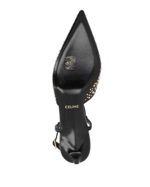 Céline Black Pumps Leather