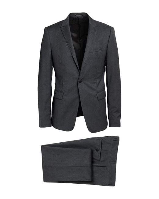 Emporio Armani Blue Suits for men