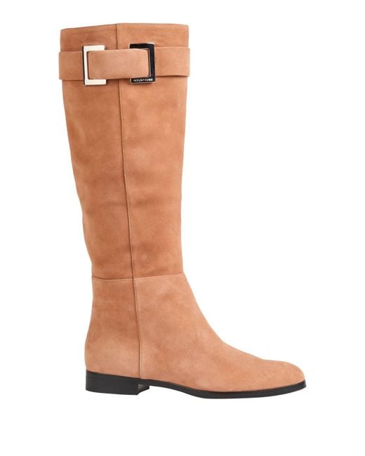 Sergio Rossi Brown Boot Leather