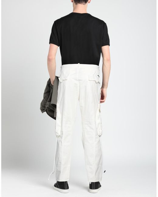 DSquared² White Trouser for men