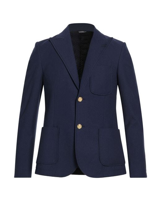 Daniele Alessandrini Blue Blazers for men