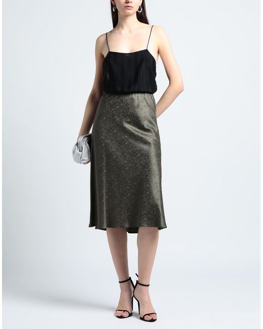 ViCOLO Gray Midi Skirt