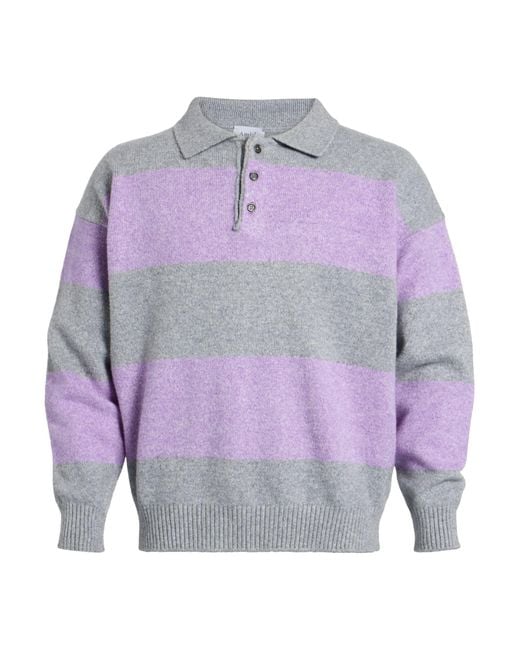 Amish Supplies Purple Sweater Polyamide, Viscose for men