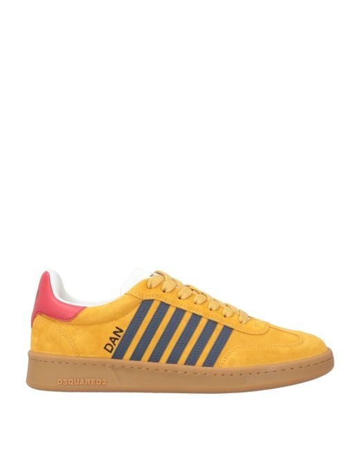 DSquared² Yellow Sneakers for men