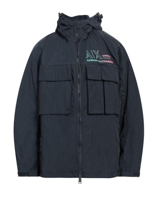 ARMANI EXCHANGE Blue Jacket for men