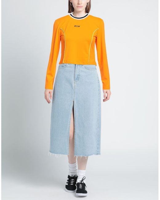 MSGM Orange T-shirt