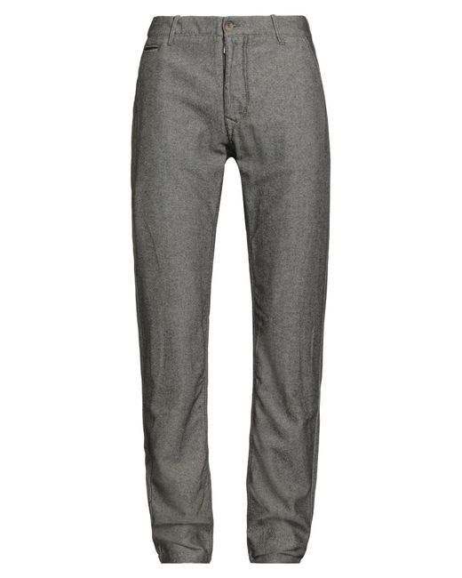 Jacob Cohen Gray Academy Dark Pants Cotton, Virgin Wool, Polyamide for men