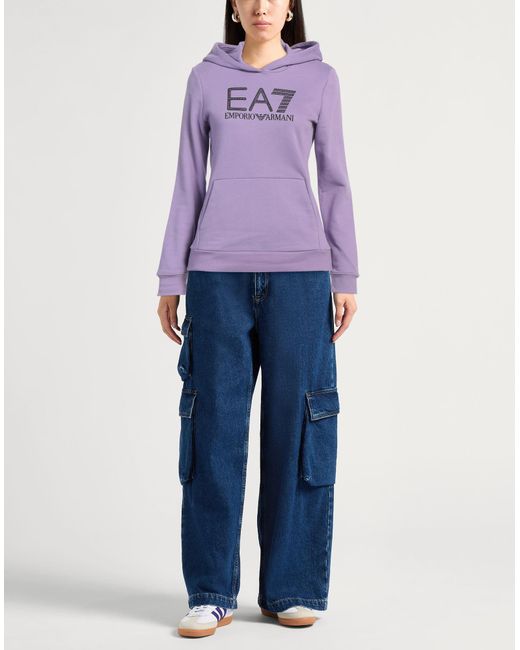 Sudadera EA7 de color Purple