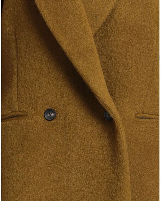 ANNIE PARIS Natural Military Coat Virgin Wool, Mohair Wool, Polyamide