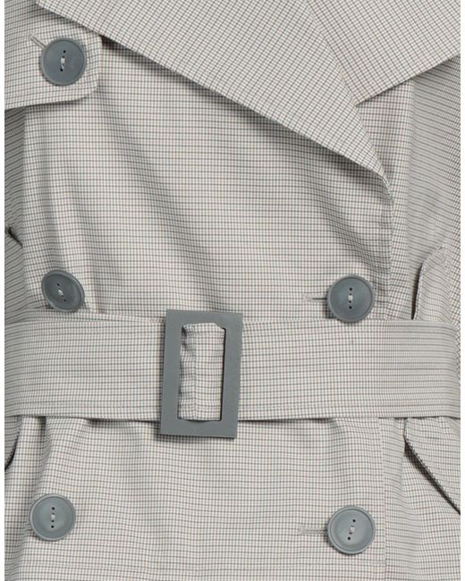 Hevò Gray Jacket Polyester, Polyamide, Elastane