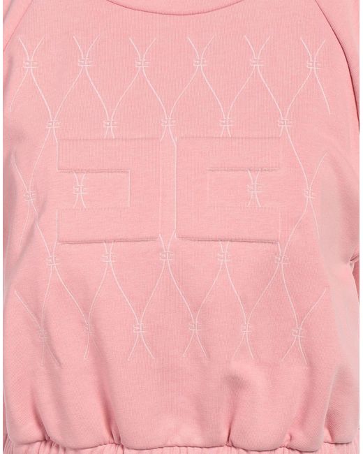Elisabetta Franchi Pink Sweatshirt