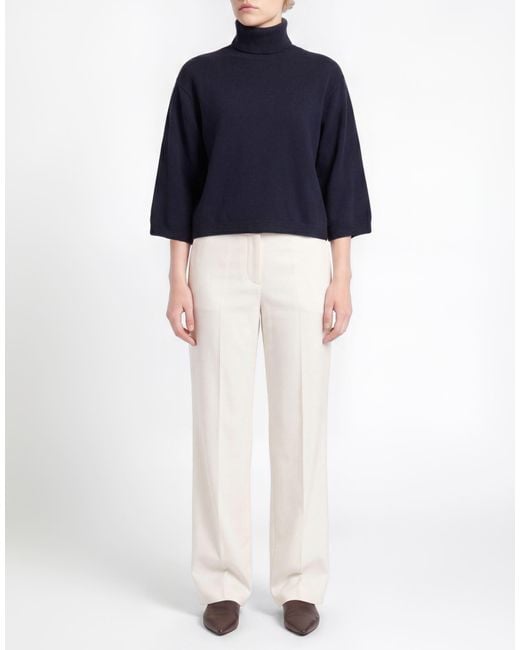 Officine Generale Blue Turtleneck